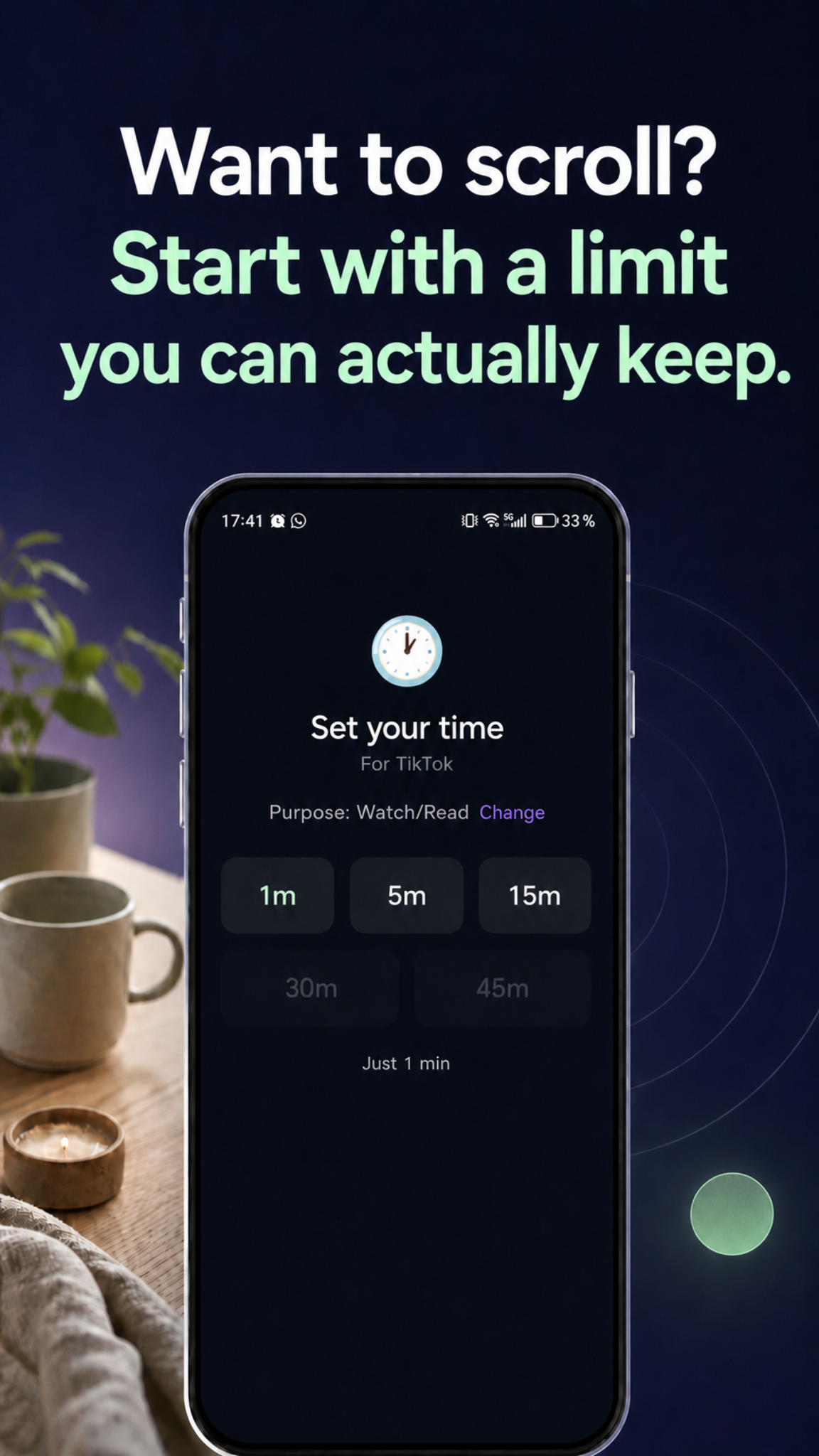 LoopCut time limit selection before opening a guarded app